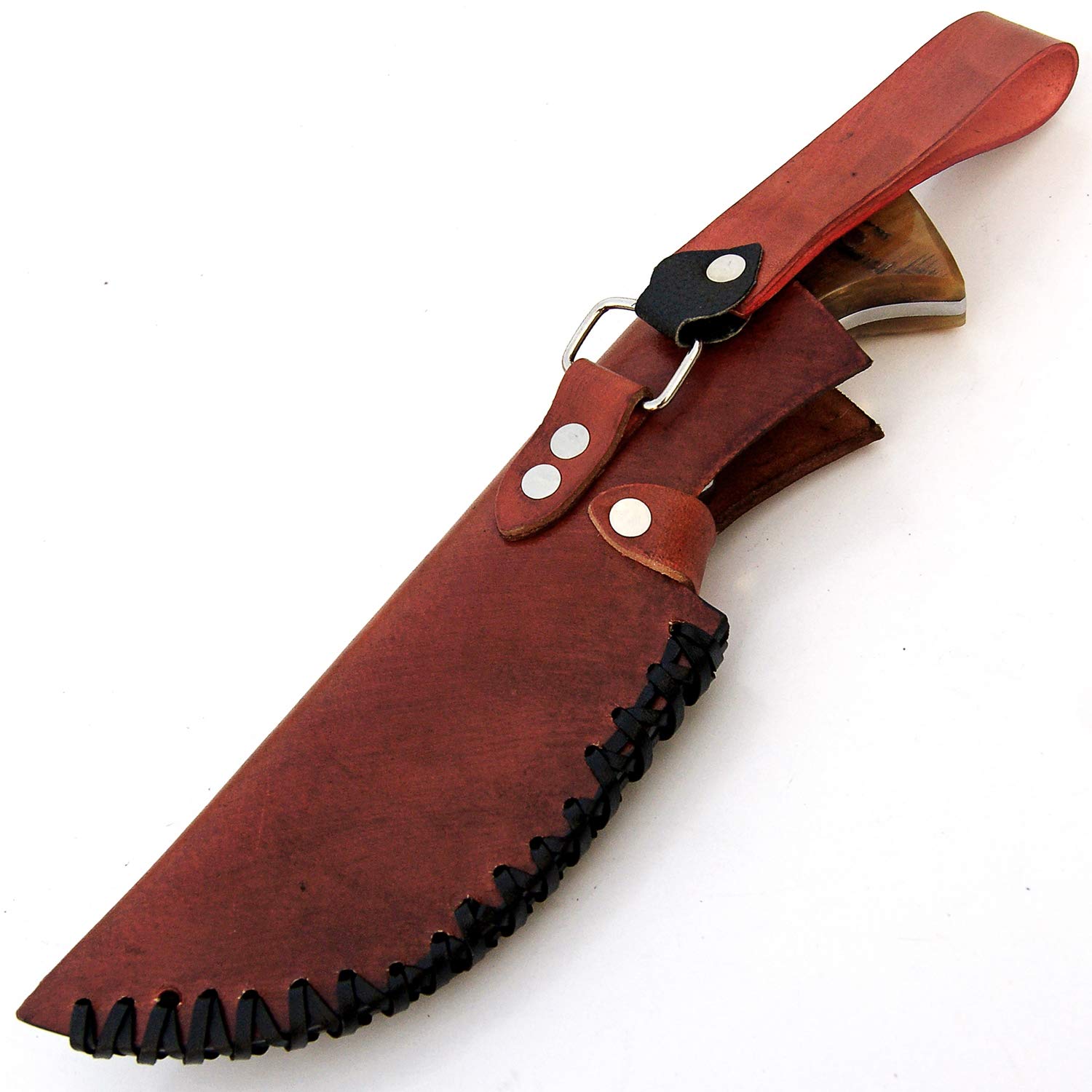 PAL 2000 sbaa-9400 increíble Opera de Arte Total Trabajo A Mano Grabado Sobre EL Cuchillo D 2 de Acero con el Mismo diseño como Cubierta de Piel Hoja colección Cuchillo