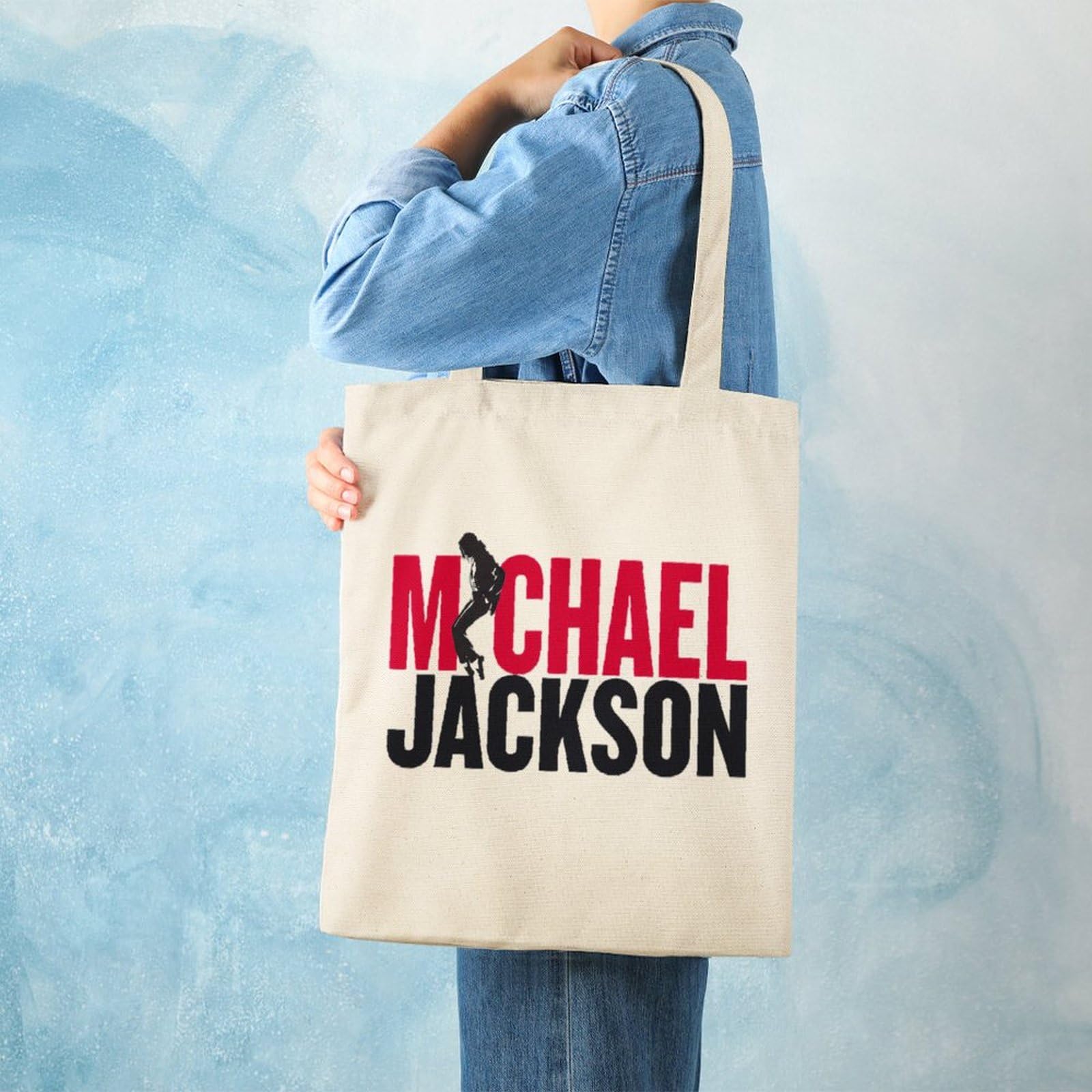 Amazon.co.jp: マイケル・ジャクソン トートバッグ キャンバス 帆布包