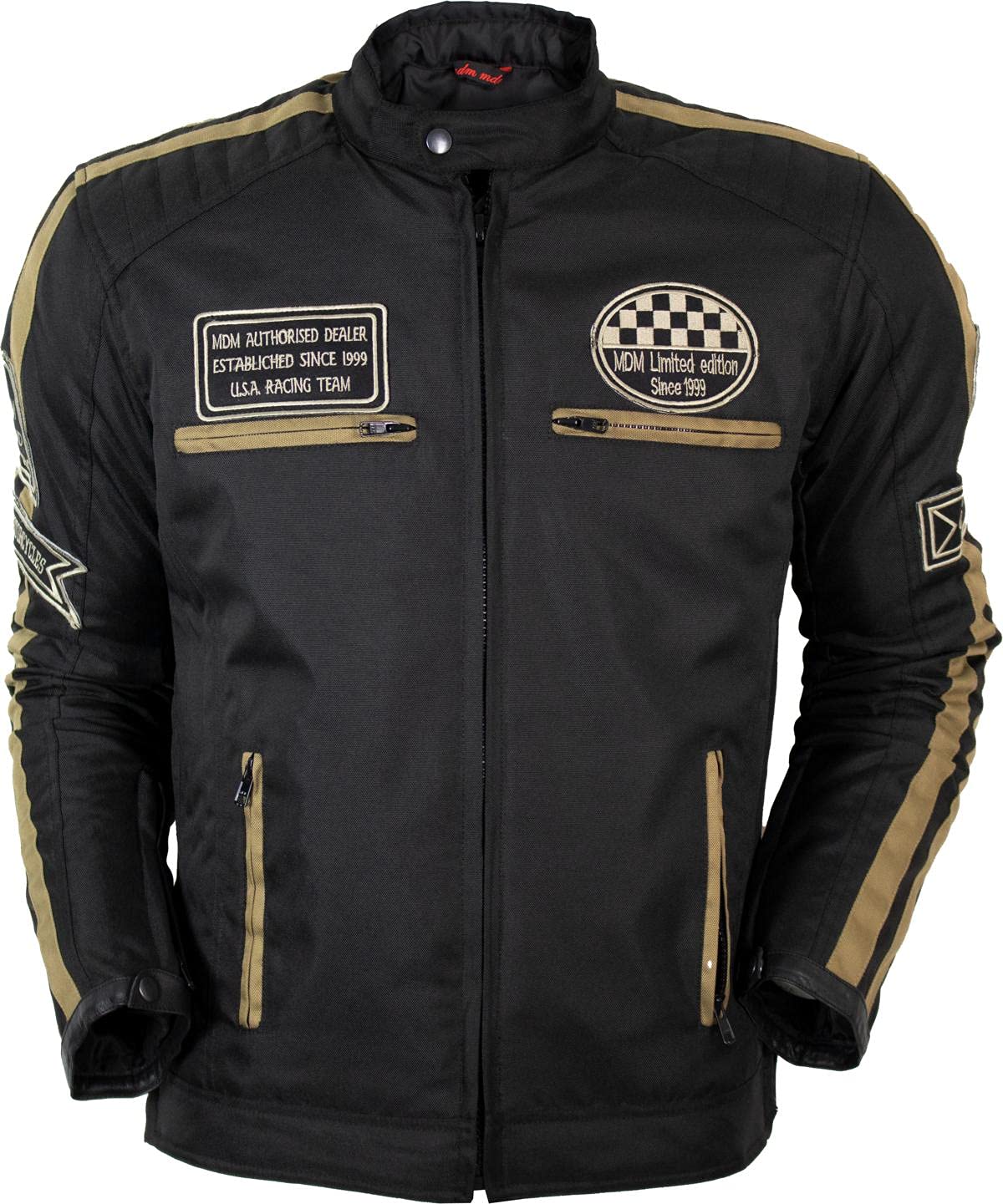 Herren Motorrad Textil Jacke mit Protektoren in verschiedenen Farben erhältlich