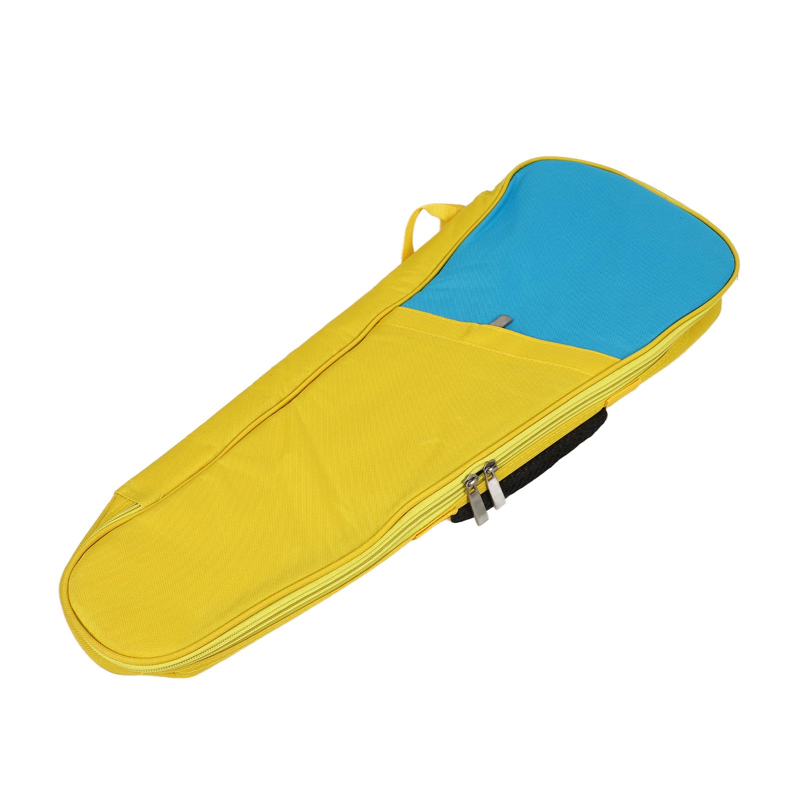 Custodia per Ukulele da 23 Pollici, Custodia per Zaino con Imbottitura Addensata in Cotone Stile Semplice con Tracolla Regolabile per Piccola Chitarra Ukulele (YELLOW)