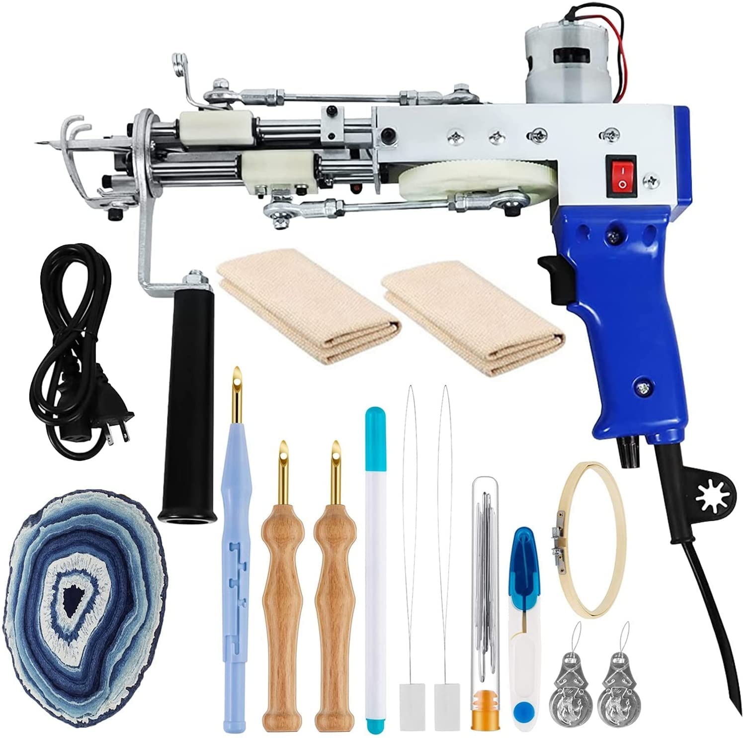 Buy Electric Carpet Tufting Cut Pile Carpet Weaving Machine, Flocking