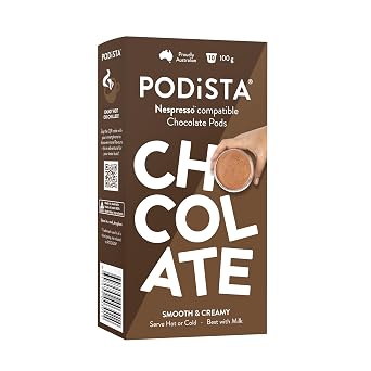 Hot Chocolate Original-Line Nespresso Compatible Capsules Hot Cocoa Pods - Smooth & Creamy - 10 Pod Package