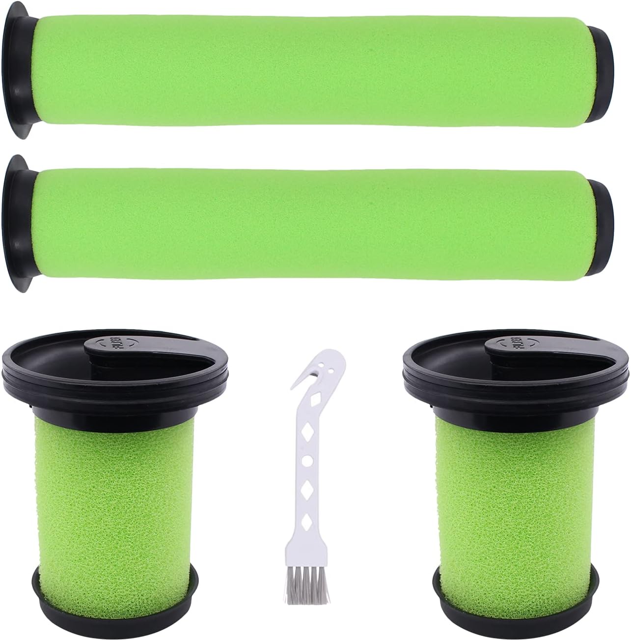 SPARES2GO Washable Foam Filter Kit Compatible with GTech System