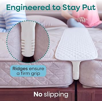ZENO Bed Bridge for Split King & Gap Filling - Twin to King Bed Converter - Premium High-Density Foam - Seamless Sleep for Your Family - Twin Mattress Insert