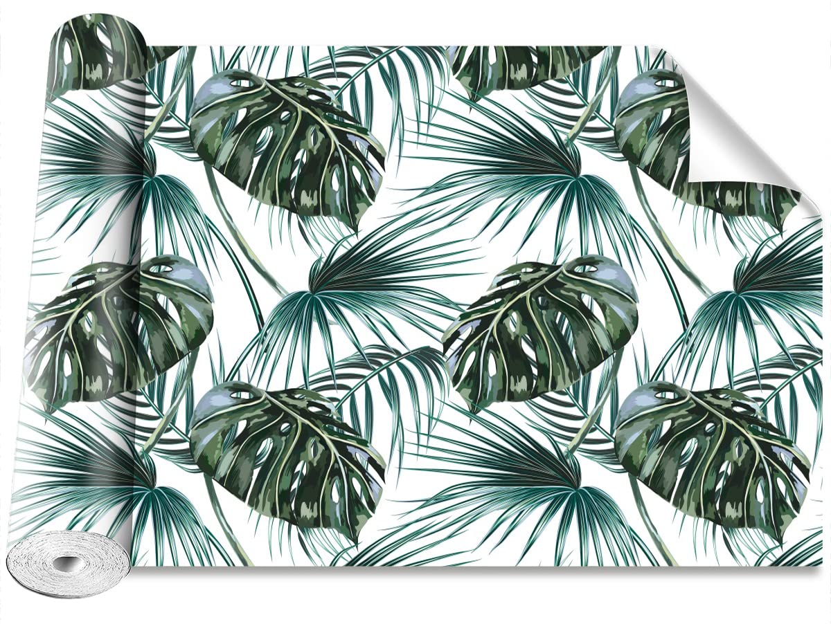 Papier peint feuilles de palmier Tulup camouflage 416x254cm