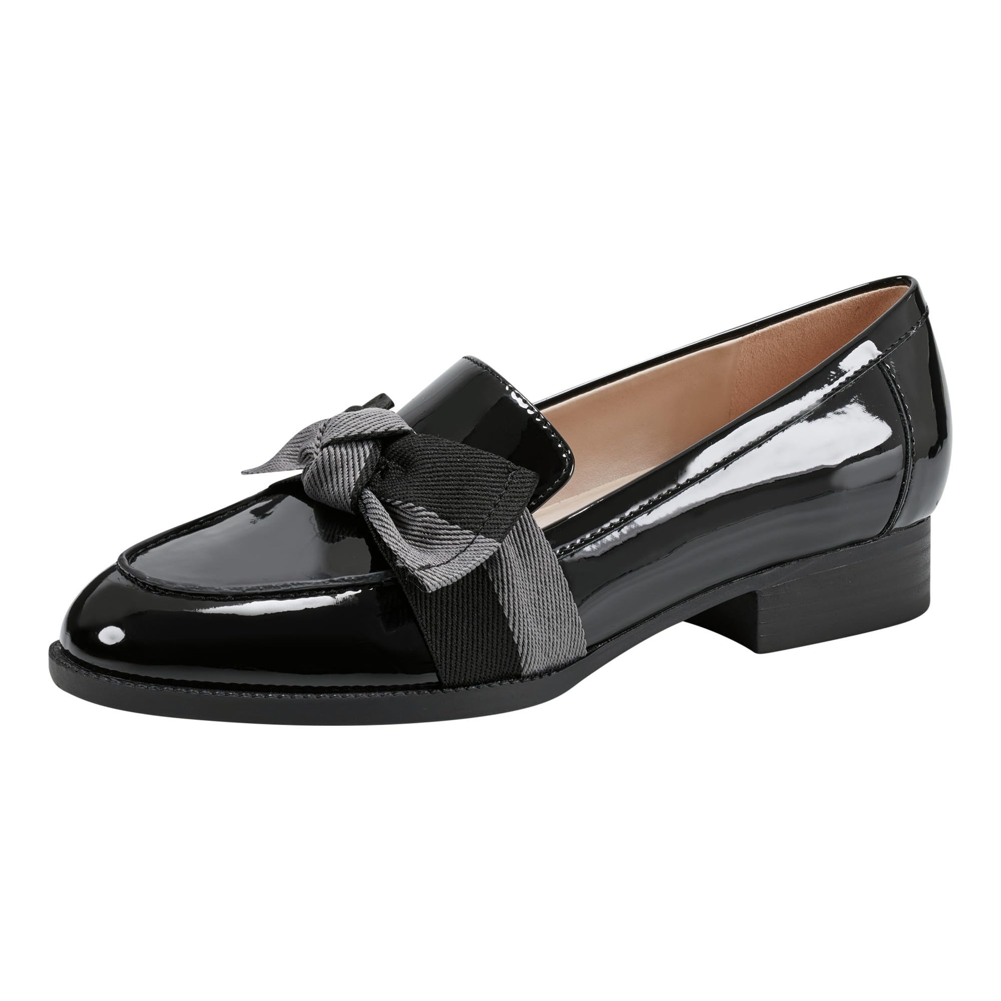 Bandolino Women's Lindio Loafer, Black/Grey003, 7 UK