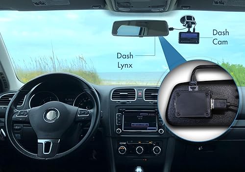 Fuente de alimentación para cámara Dash Lynx Dash Plug and Play para Toyota Tacoma Sienna Tundra Suburu Forester 2016-2023