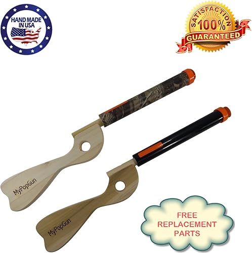 Miniatura 6 de Team USA - Pistolas patrióticas de juguete (2 unidades) Rifle negro y camuflaje duradero, divertido y educativo, ideal para esas cazas de patos en