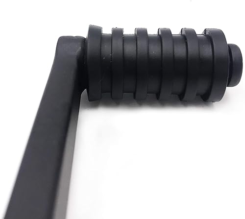 Miniatura 5 de XKH - Palancas de cambio plegables de aluminio negro para motocicleta compatibles con Suzuki GSXR 600/1992-1993 Suzuki Katana GSX 600F 1997-2003