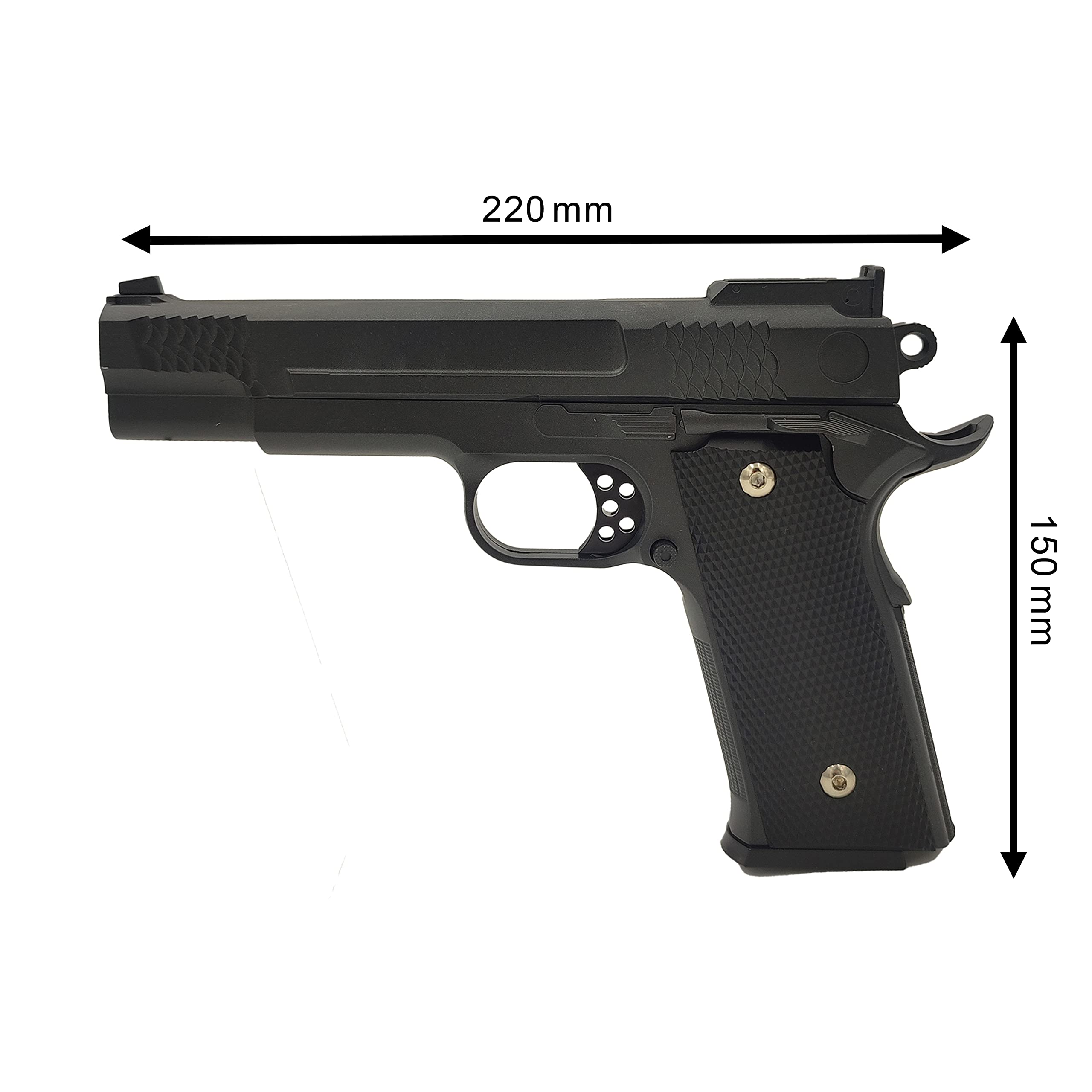 Saigo Defense Pistolet Airsoft HFC HA-124 à Ressort (Spring) Avec Son