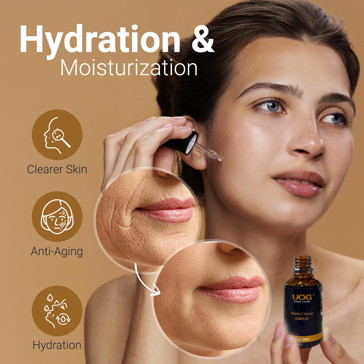 UOG Sérum facial com super vitamina C (United One) – fórmula antienvelhecimento, hidratante e firme, levanta e firma o rosto, pescoço, mandíbula, reduz manchas escuras, linhas… em promoção! Veja a oferta e mais achadinhos de Vitaminas & Suplementos 7 Hoje é o melhor dia para comprar UOG Sérum facial com super vitamina C (United One) – fórmula antienvelhecimento, hidratante e firme, levanta e firma o rosto, pescoço, mandíbula, reduz manchas escuras, linhas… com aquele preço maroto! Promoção! Aproveite a oferta! 7