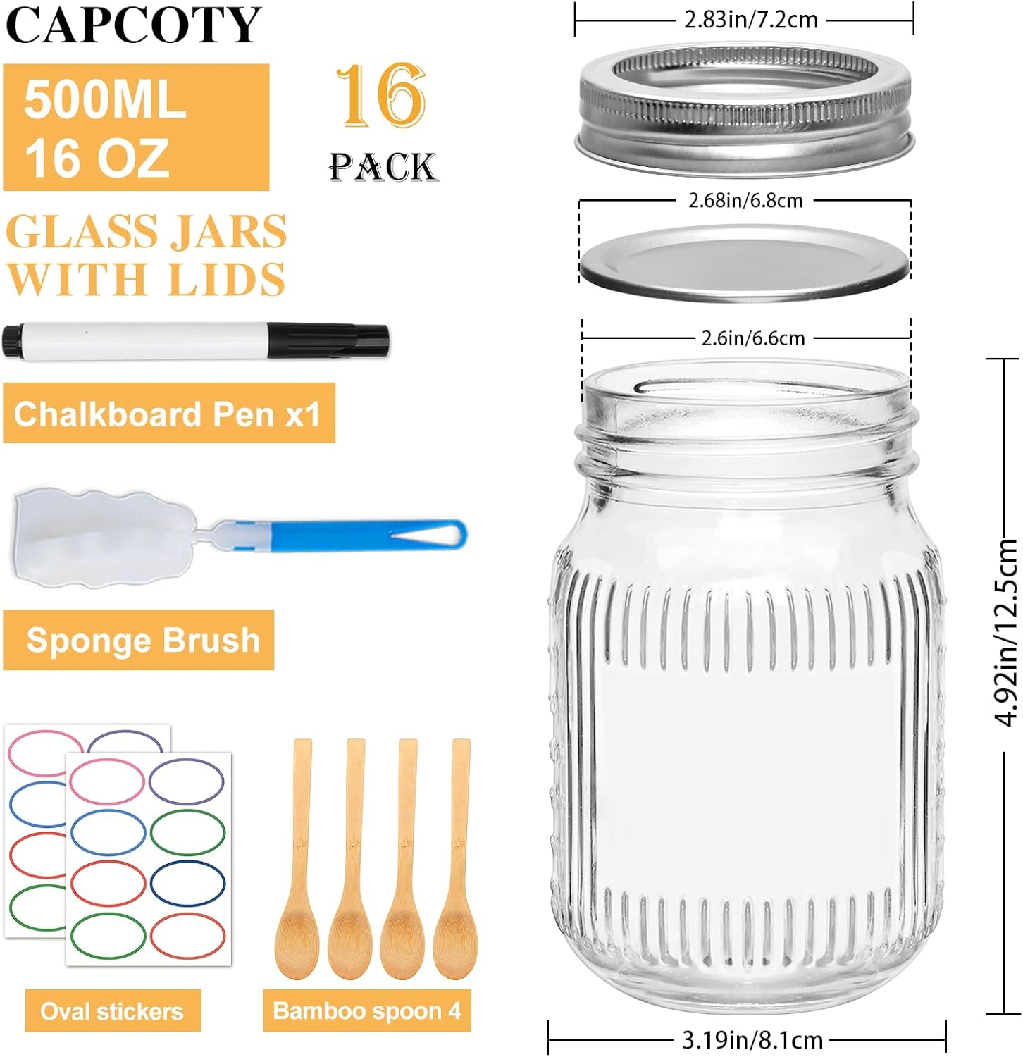 Transform Your Pantry: Review of 16oz Mason Jars for Organizing & Crafting