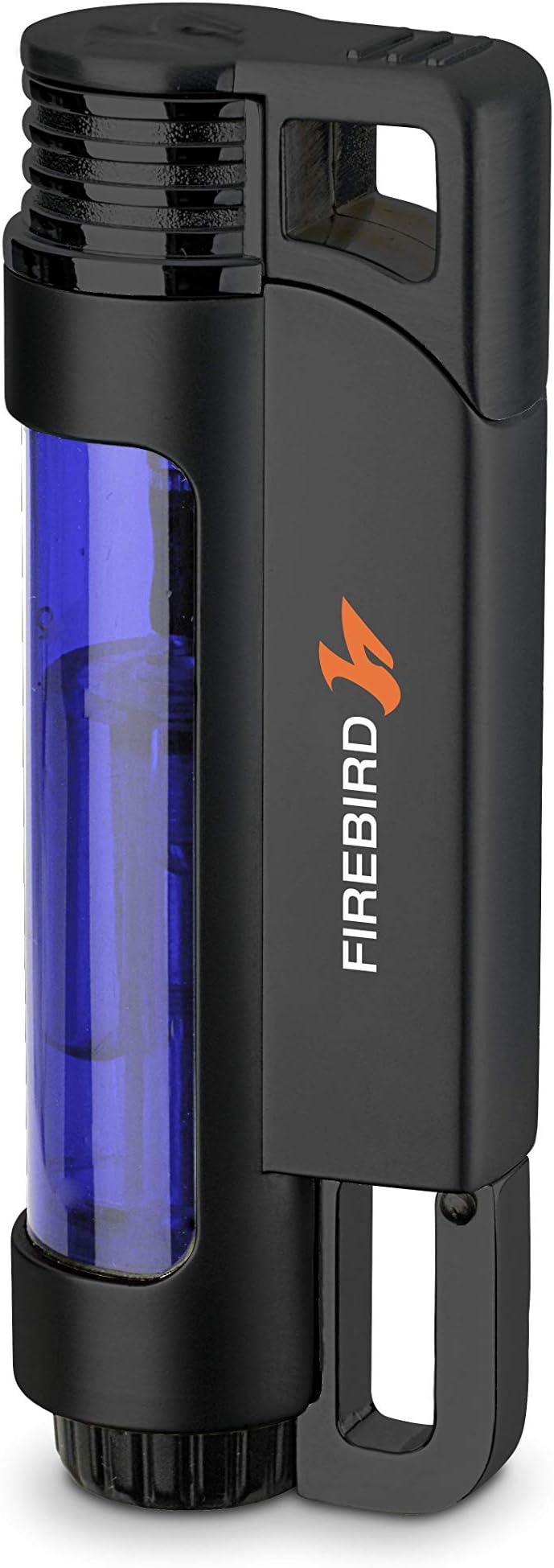 Illume Triple Torch Butane Refillable and Lighter Transparent Blue