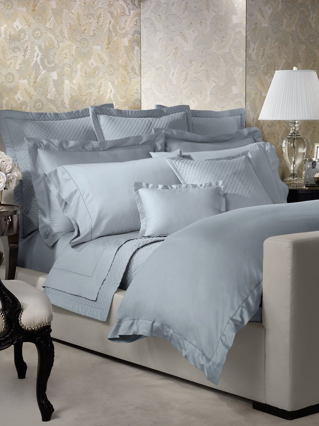 Amazon.com: Ralph Lauren RL 624 Solid Sateen Queen Flat Sheet