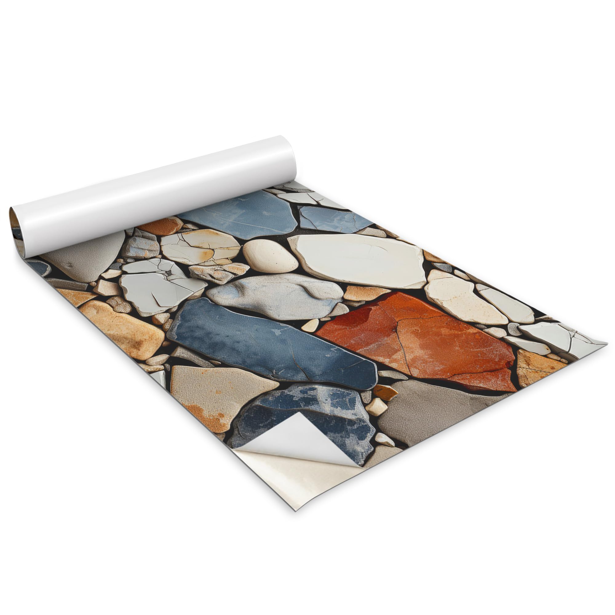 Papel pintado para armario Wallfluent autoadhesivo decorativo 100x50 cm lavable para mueble
