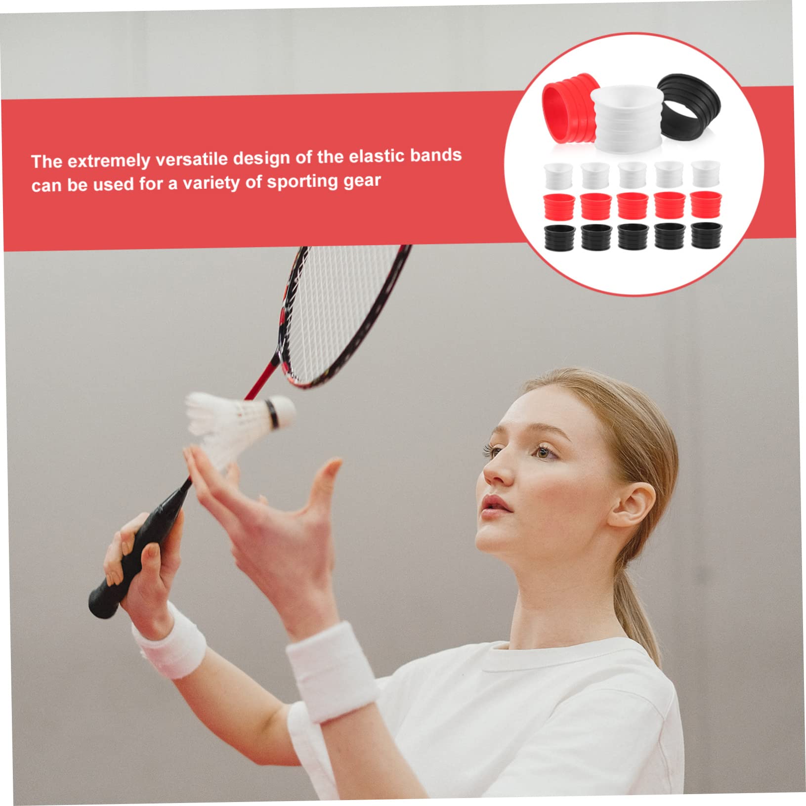 BESTonZON Teiliges Racket Grip rutschfeste Tennisgriffbänder Für Badminton Und Tennisschläger Hochwertige Silikonüberzüge Für Optimalen Halt