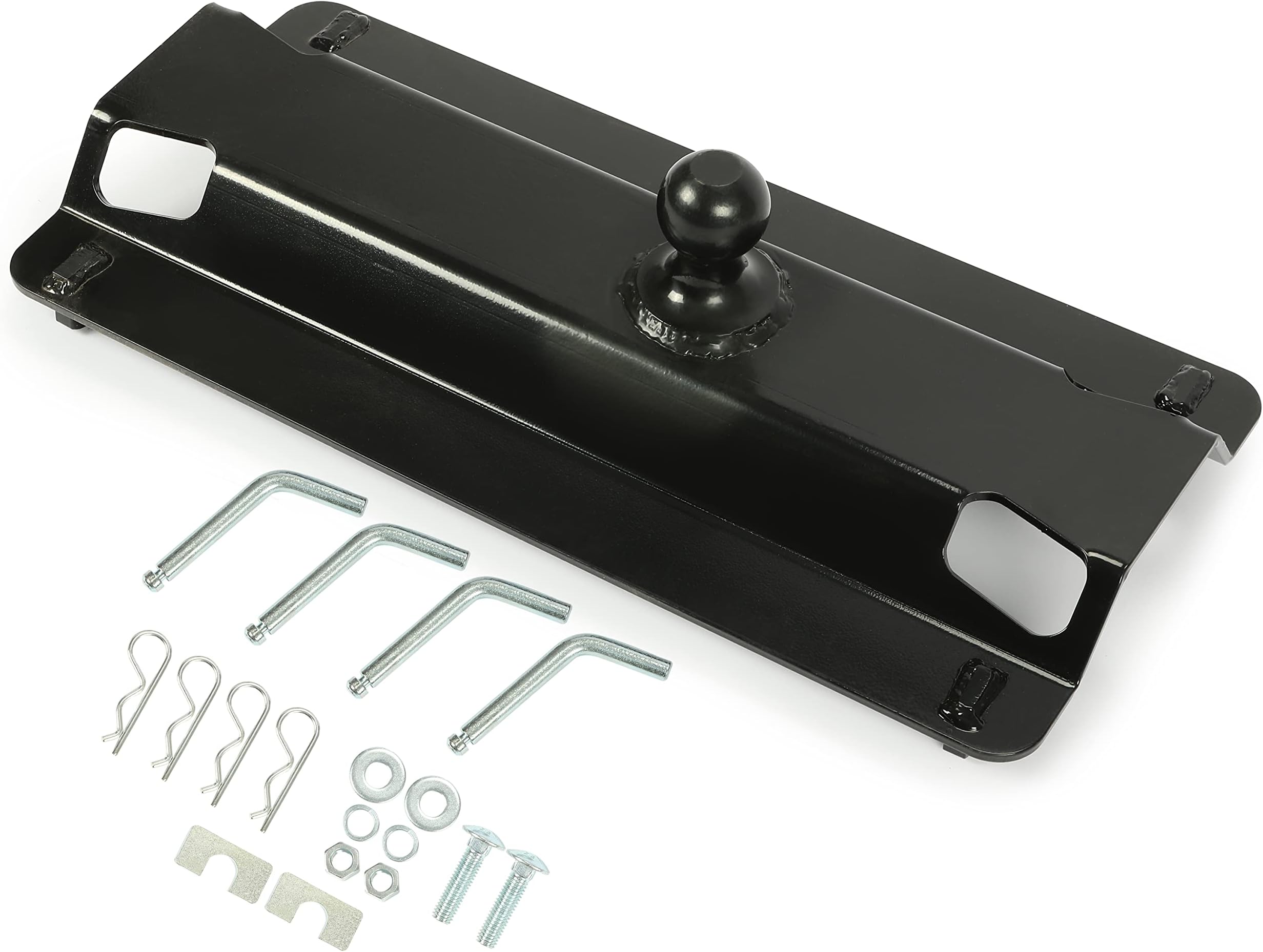 5th Fifth Wheel to Gooseneck Hitch Ball Adapter Plate for Pickup Truck Bed