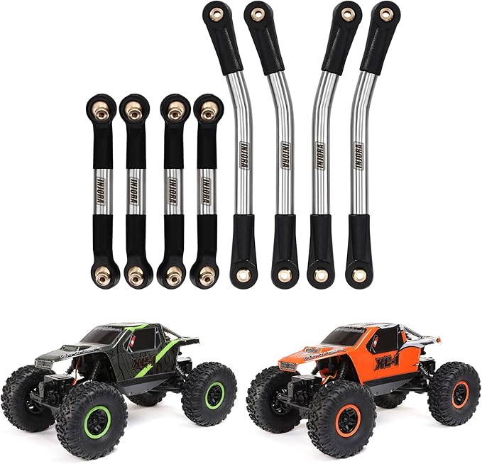 INJORA High Clearance RC Links Set Accessories Per Axial SCX24 - Foto 6