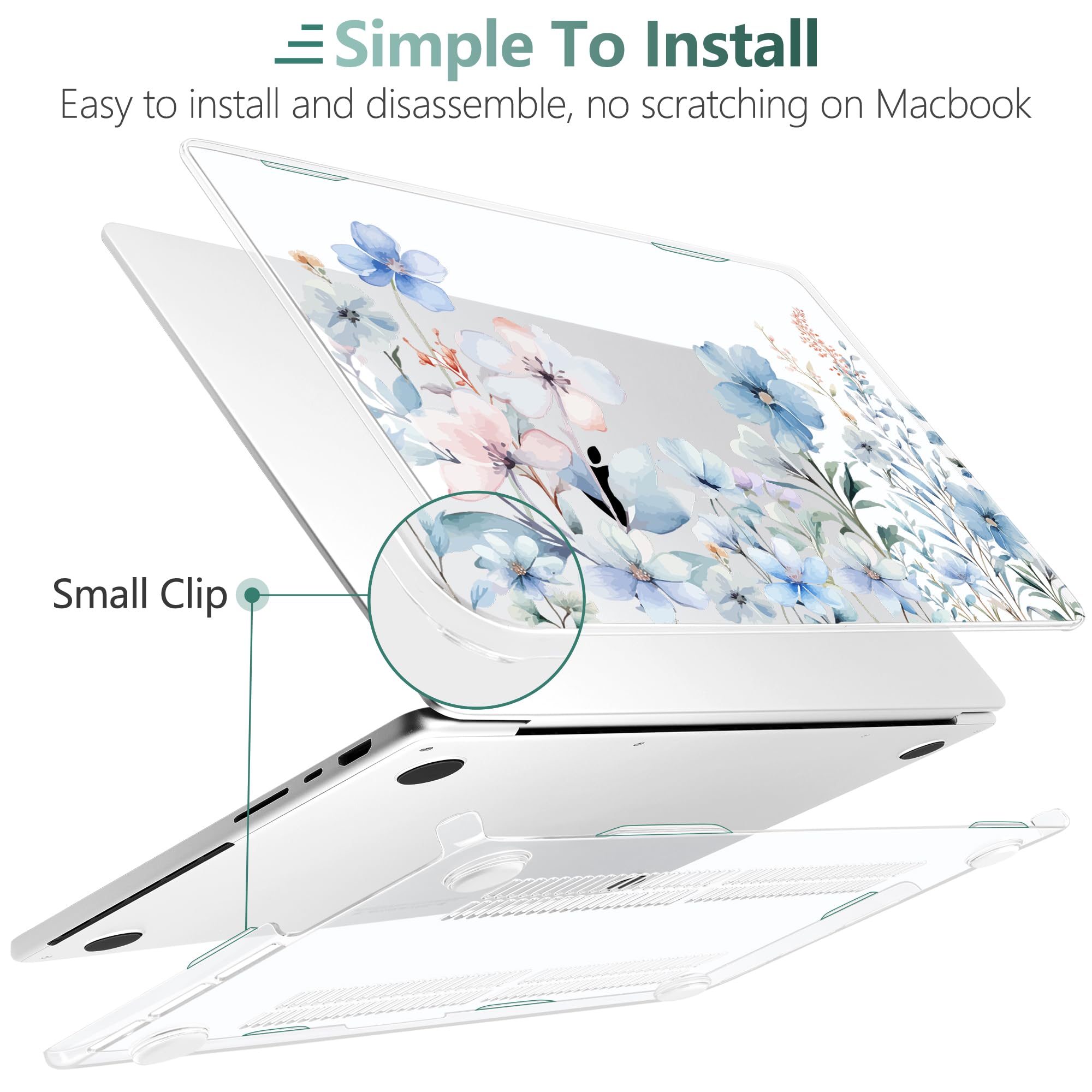 DONGKE Case For M5 MacBook Pro 14 Inch 2025 2024-2021 M4