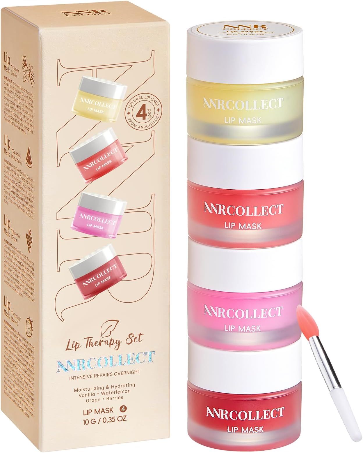 CARENEL Lip Sleeping Mask 5g (Berry 3Set) Moisturizer