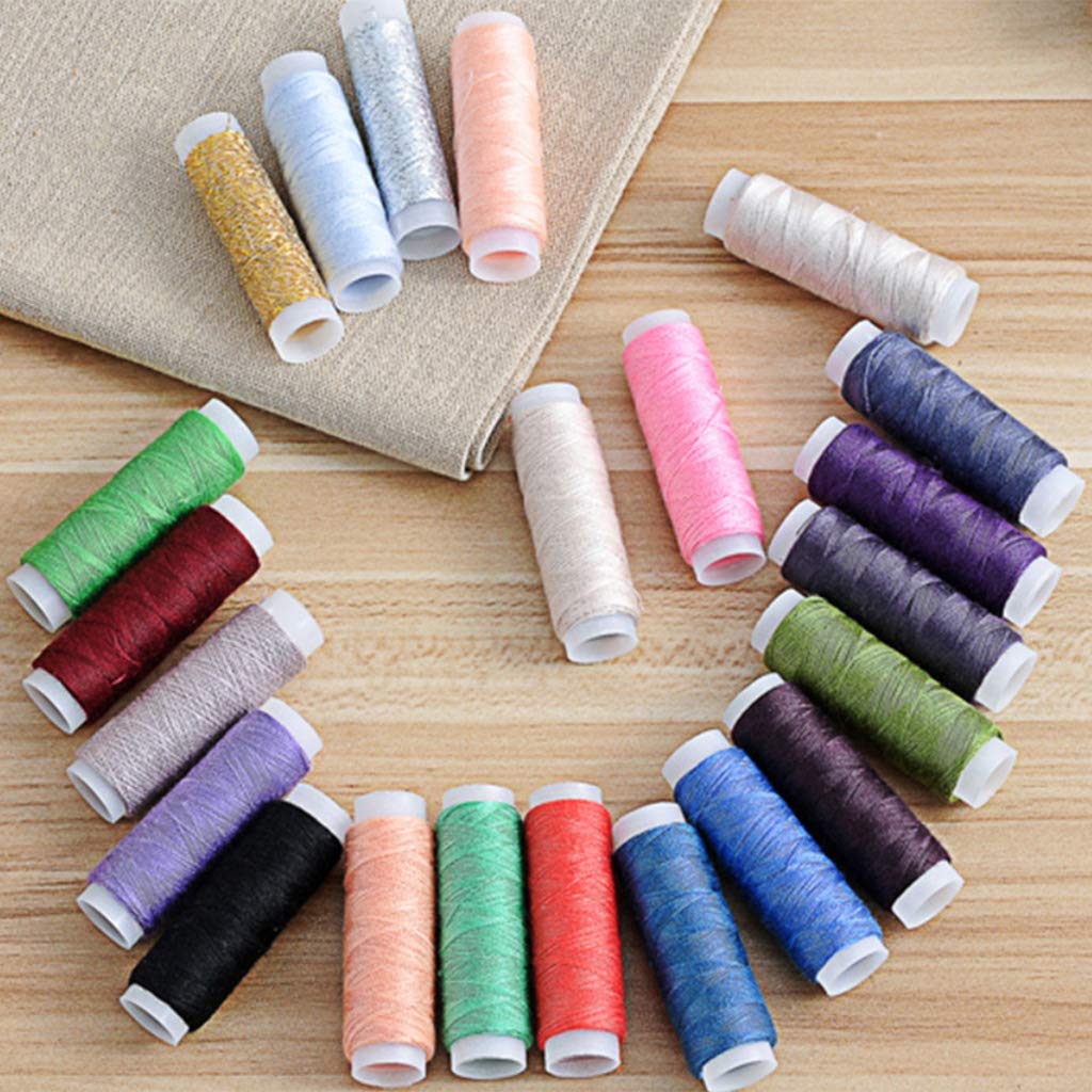 Lot De 60 Bobines De Fil à Coudre Tout Usage En Polyester Pour Matelassage à La Main Et à La Machine à Coudre (60 Couleurs