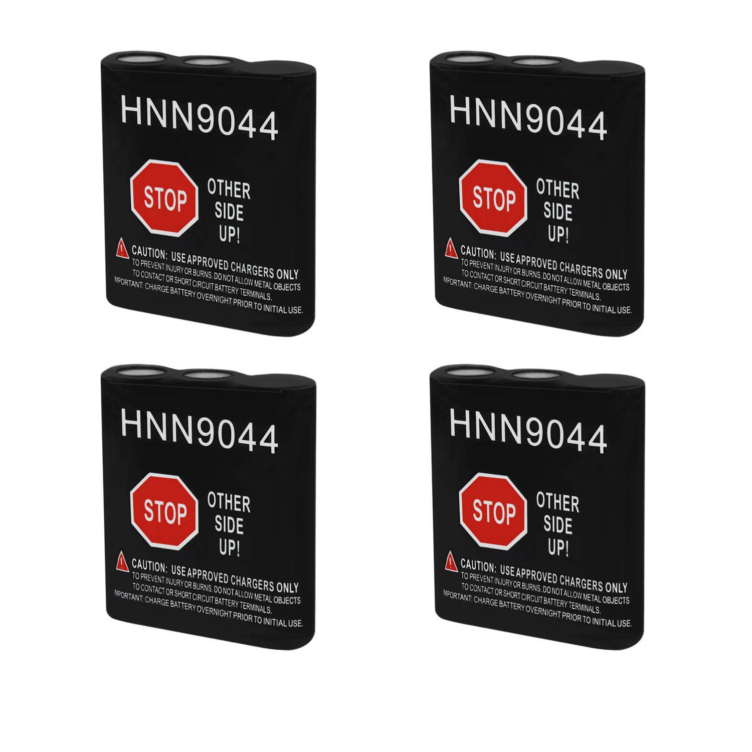 Mighty Max Battery 7.5V 600mAh Replacement for Motorola HNN9044A, HNN9044AR - 4 Pack Brand Product
