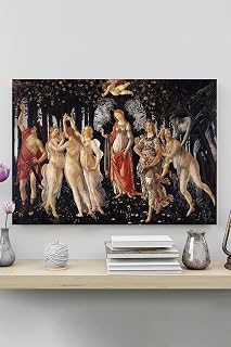 Postermanya (pster20075) Ilkbahar Primavera Botticelli Sanatsal Poster 60 x 90