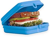 Vista 2 de Tupperware Sandwich Keeper Azul Brillante