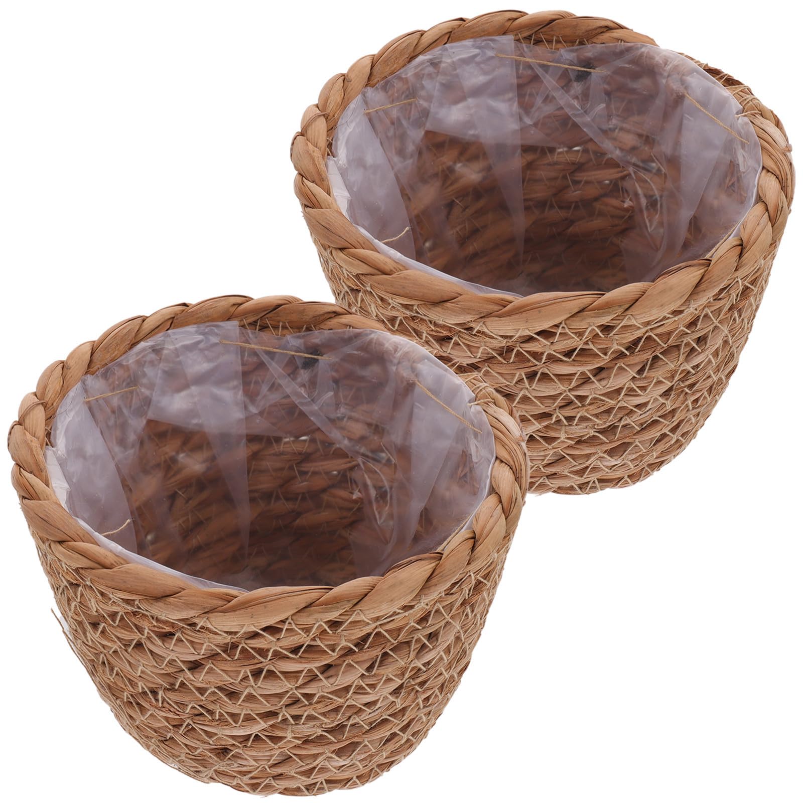 GAROZAT 2-częściowe pokrowce na doniczki 13 cm, khaki, do użytku w pomieszczeniach, losowy kolor, do ogrodnictwa letniego