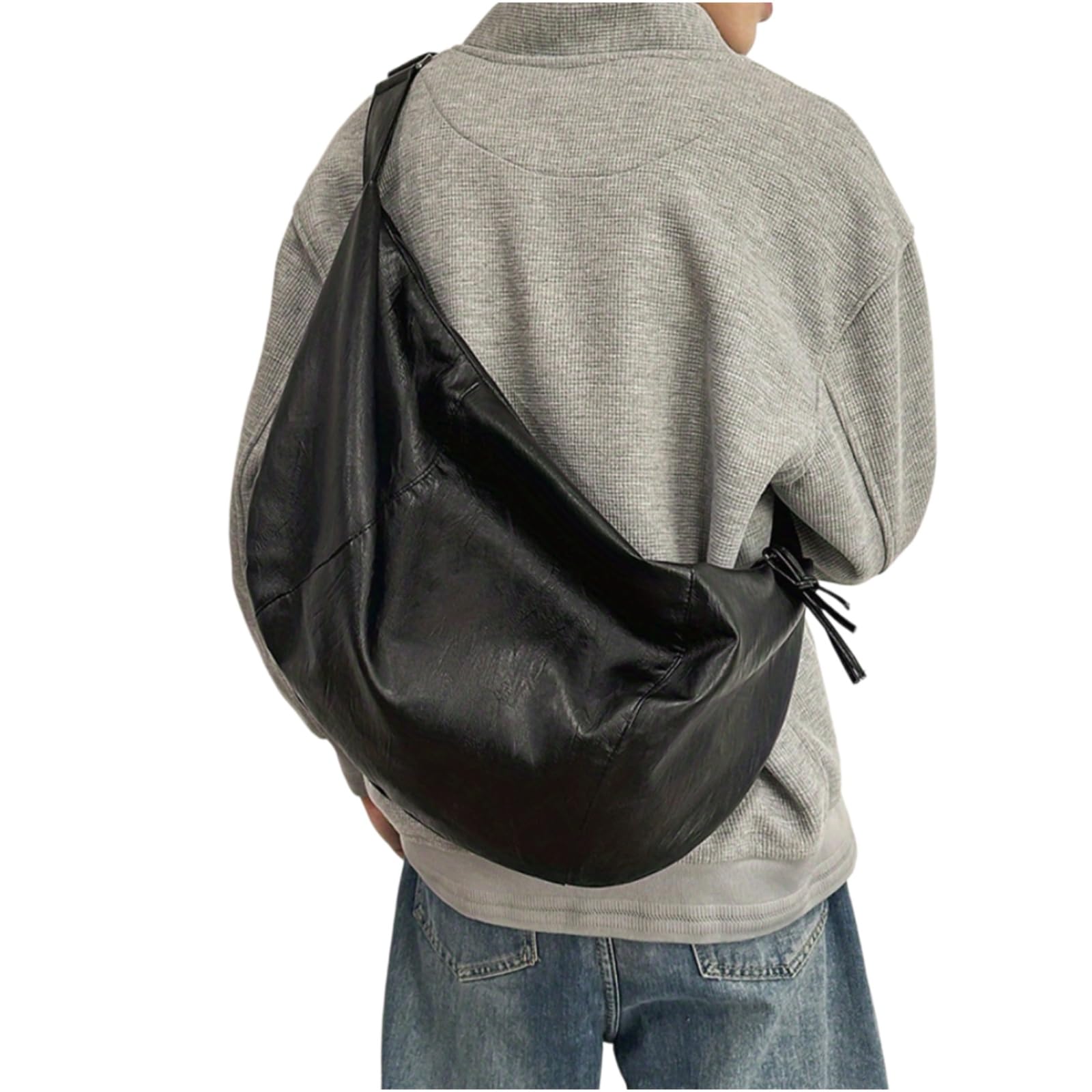 Beauty Case Borsa A Spalla Leggera, Casual Crossbody con Spazioso Deposito per Gite All'aperto-dahaohei