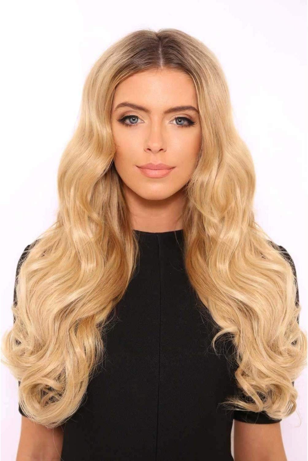 Extensions de cheveux ondulés naturels 55cm super épais Lullabellz - 5