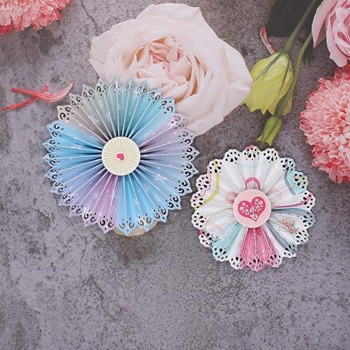 ZFPARTY Plantillas de corte de metal con rosetas elegantes para manualidades álbumes de recortes tarjetas de papel