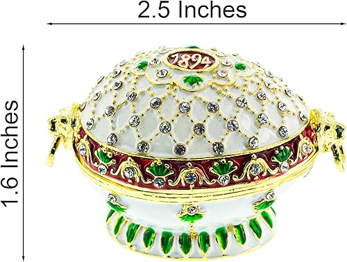 Miniatura 3 de BestPysanky Huevo de Pascua imperial real renacentista 1894