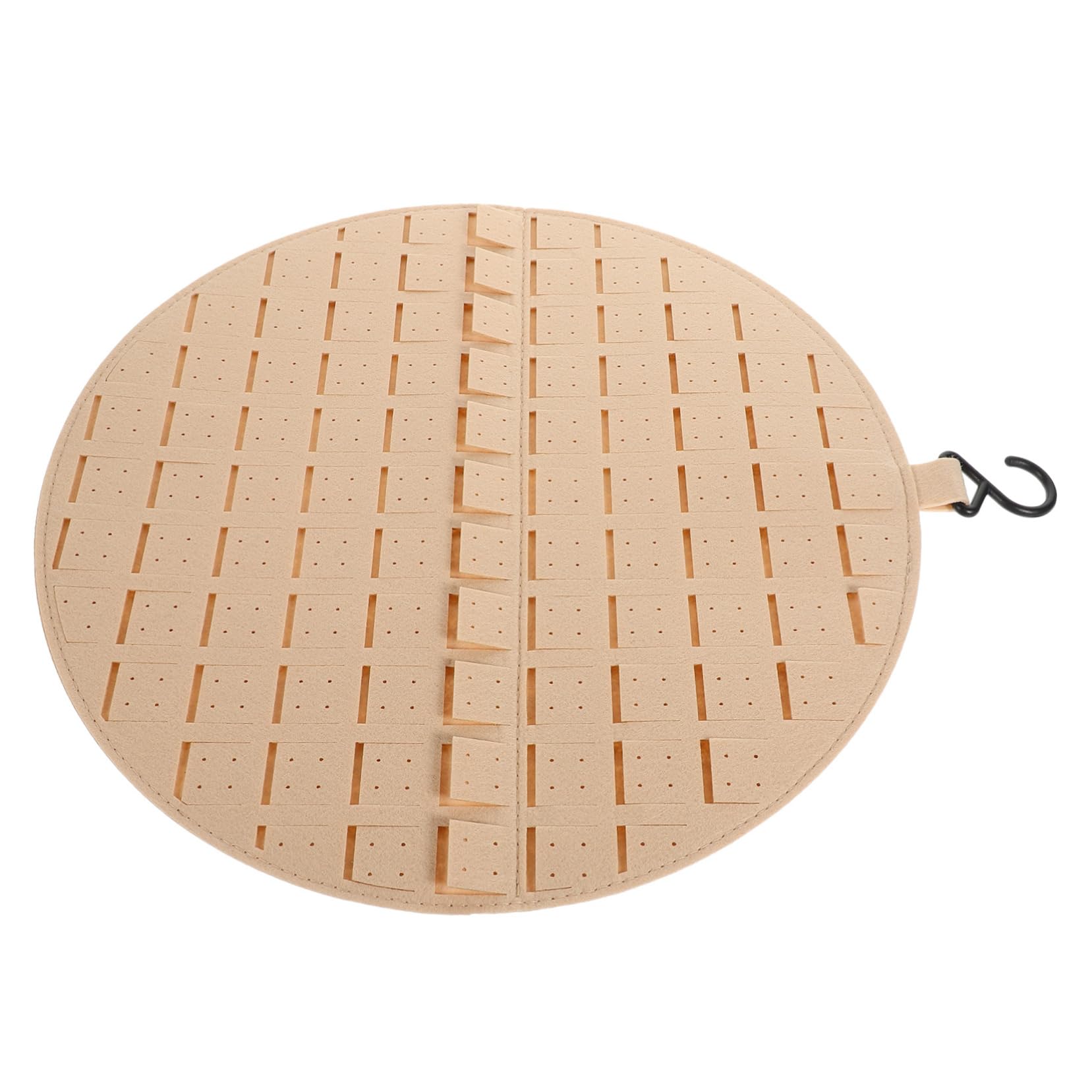 MUCKLILY Hairpin Organizer Wall Hanging Decorative Headdress Holder for Hairpins Bows Accessories Storage Soft Felt Material Elegant Design Space Saving