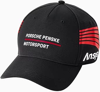 Grab The Official Porsche Penske Motorsport Team Cap! Black, Embroidered Logo, And Adjustable Fit For Everyone.