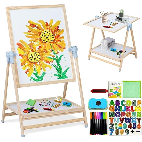 Steam Life Art Easel for Kids 4 in 1: Fostering Creativity and Learning
