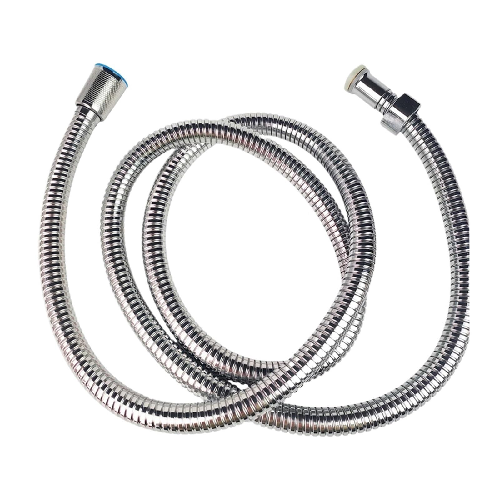 Kdberhfsa 2M Stainless Steel Shower Hose Double-Buckle 1.5M/ Explosion-Proof G1/2" Universal Bathroom Water Pipe(2M)