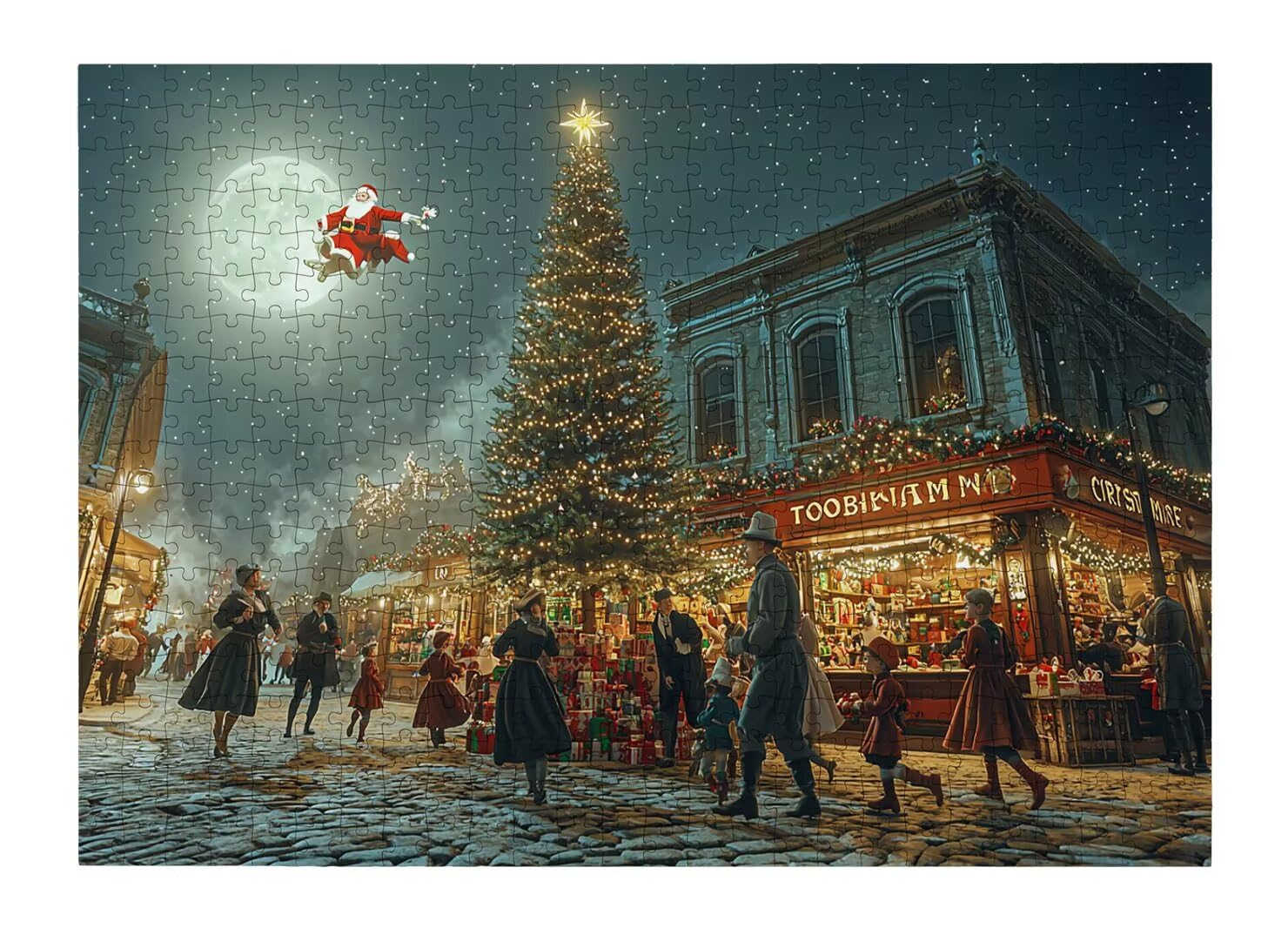 Puzzle 3000 Pièces Adultes, Puzzle Noël Impossibles pour Adultes -4582