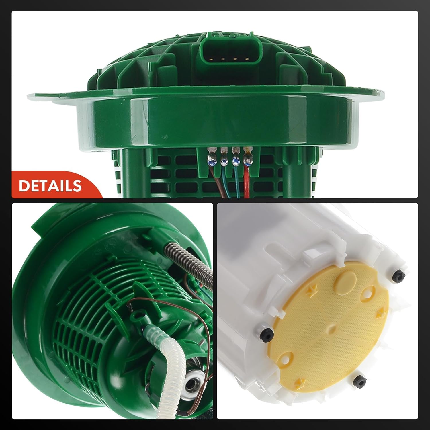 A-Premium Electric Fuel Pump Module Assembly with Sending Unit Compatible with Dodge Ram 1500 2004 2005 2006 2007, V8 4.7L, Flex, with 26 or 35 Gallon Tank, Replace# 5104695AC