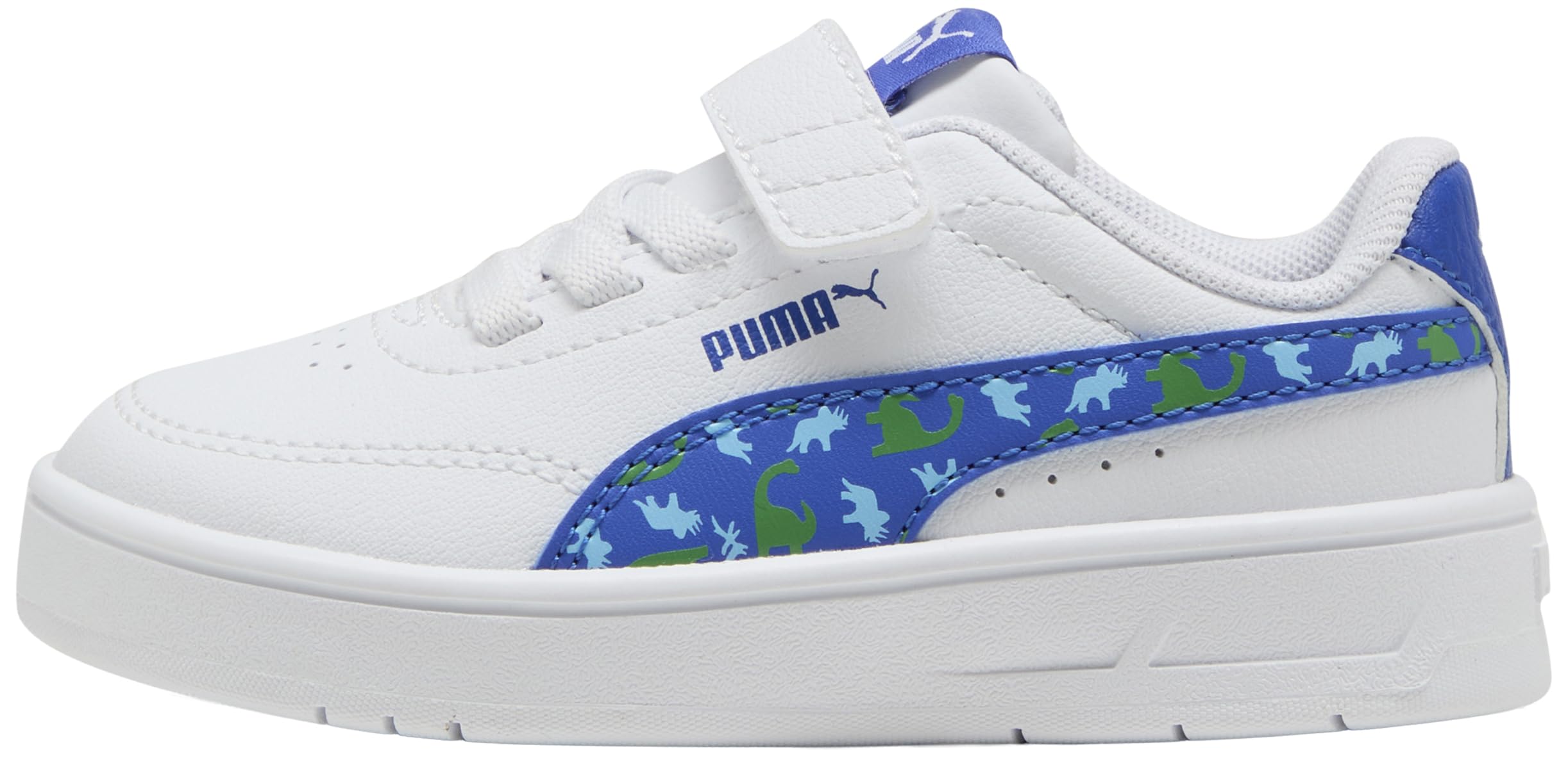 PUMA Unisex Baby Court Classic Clean Dino Ac+ Inf Sneaker