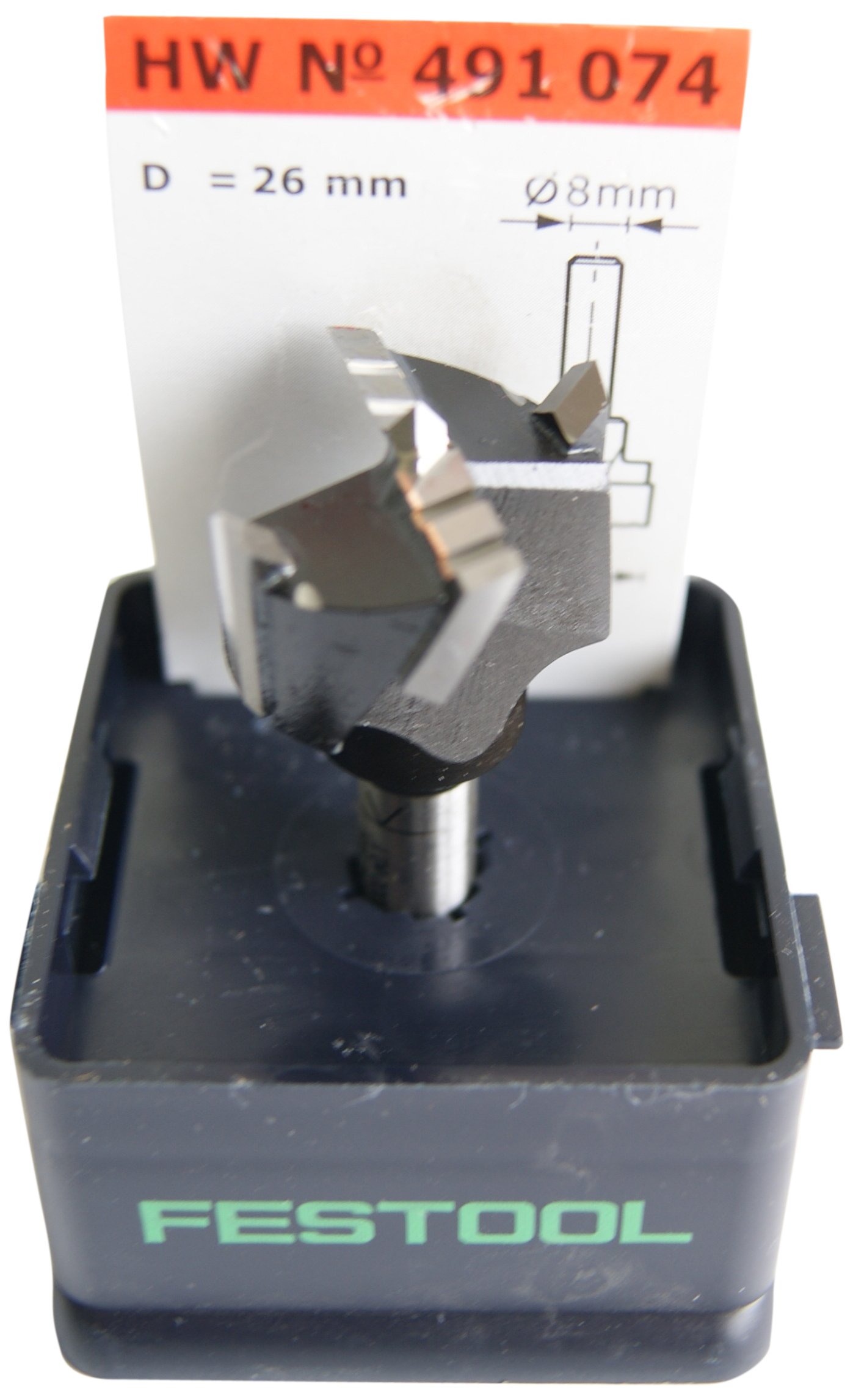 Festool Router Bit HW HW S8 D26