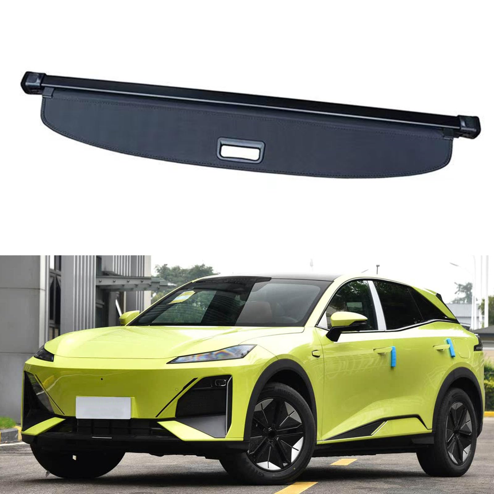 SXLGDW Car Retractable Rear Trunk Parcel Shelf,Compatible with DEEPAL S7 2023-2025,Car parts