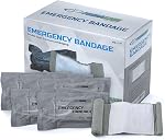 PrimaCare WB-7706 6" Bandage d'urgence israélien – Compression Trauma Wound Dressing, sous vide stérile pour le contrôle des saignements, trousse de premiers soins médicaux tactiques - 5 Nombre