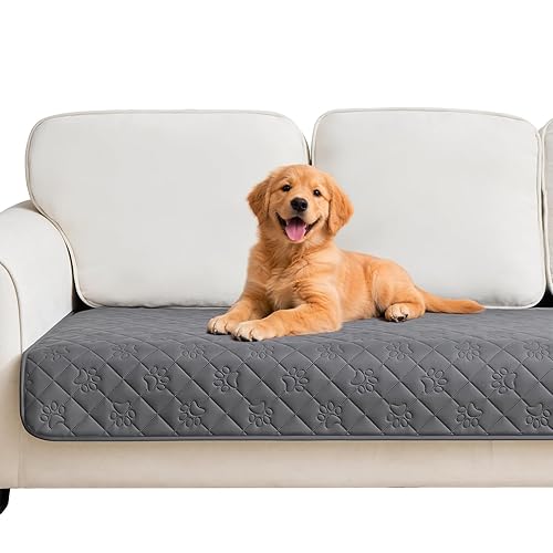 PAWFINITY Waterproof 4 Seater Couch Cover for Dogs, Paw Print