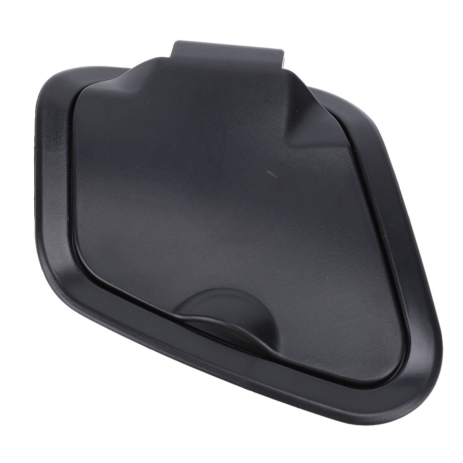 Tasca Laterale Moto Tasca Protettiva Resistente Alla Polvere Tappi Facili Installare Materiale ABS Resistente per NMAX125 NMAX155 NMAX V1 V2 (BLACK)