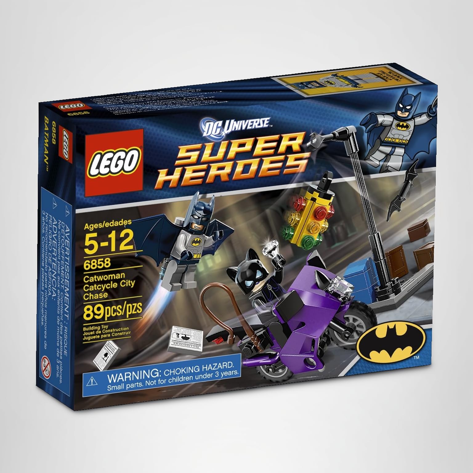Amazon.com: LEGO Super Heroes Catwoman Catcycle City Chase 6858