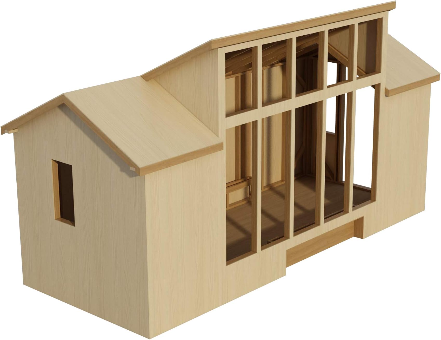 8’ X 20’ Tiny House Plans DIY Fun to build!!