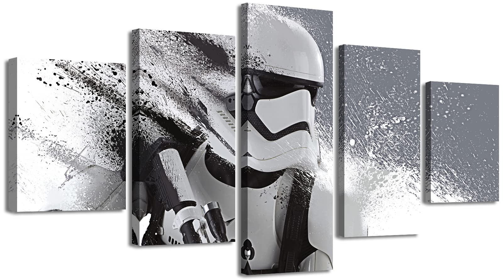 Djsylife Star The Wars Wall Art For Bedroom Robot R2 Desertcart