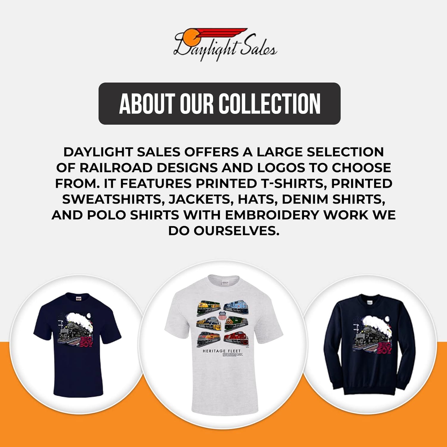 Daylight Sales Union Pacific Heritage Fleet Authentic Railroad T-Shirt Tee Shirt [12] - Image 7