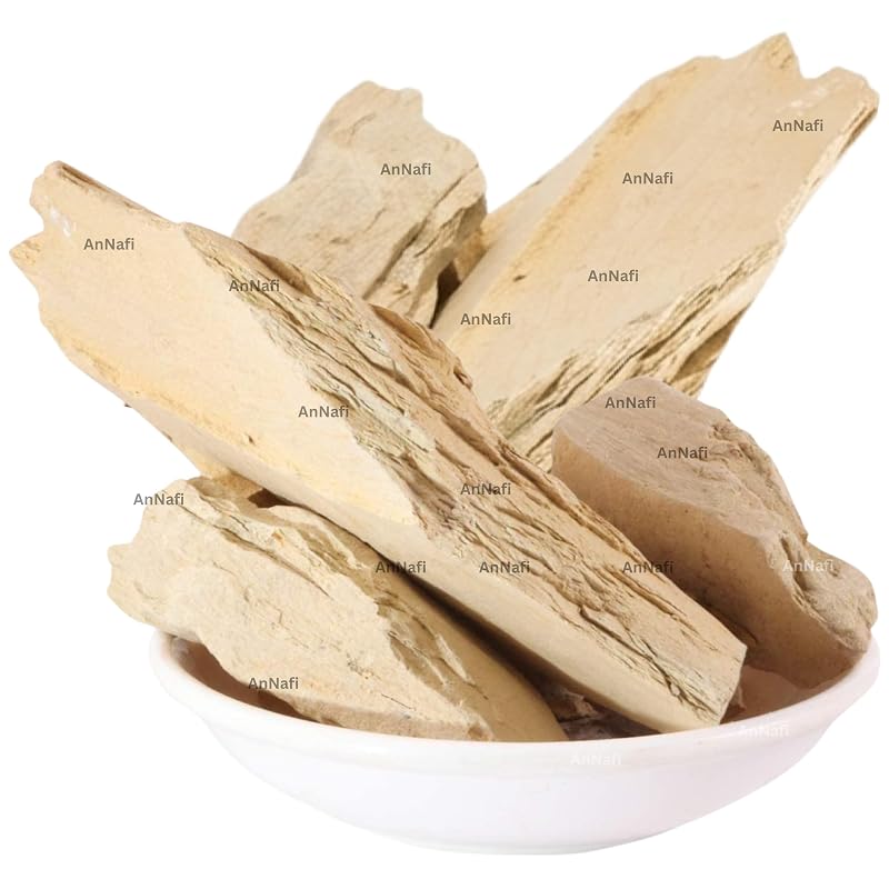 AnNafi Argila Multani Mitti em Pedaços de Pedra para Máscara Facial, 167 g